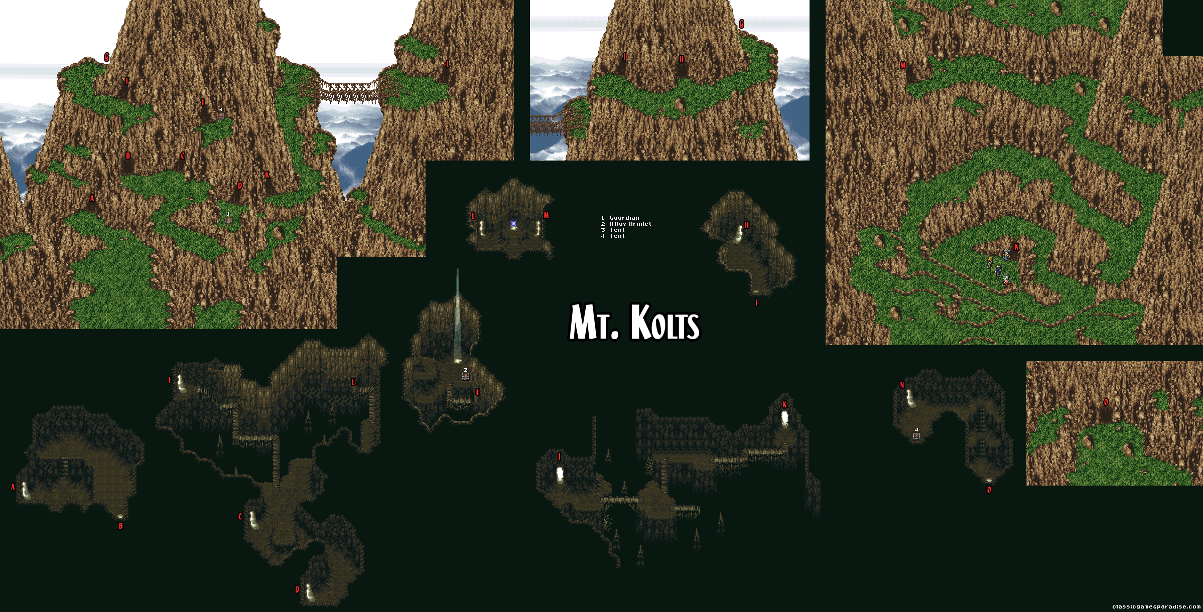 Final Fantasy III Maps